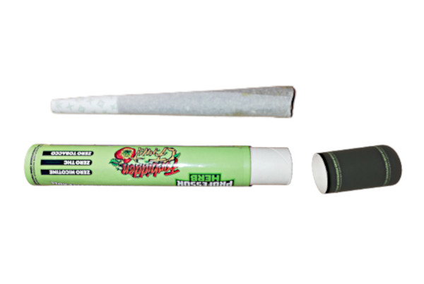 Pre-rolled hemp joint protective tube